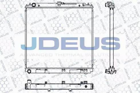Jdeus 019M61 - Radiators, Motora dzesēšanas sistēma ps1.lv