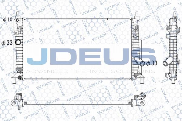 Jdeus 016M35 - Radiators, Motora dzesēšanas sistēma ps1.lv