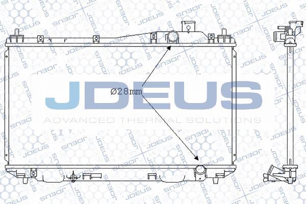 Jdeus 013M24 - Radiators, Motora dzesēšanas sistēma ps1.lv