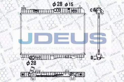 Jdeus 012M36 - Radiators, Motora dzesēšanas sistēma ps1.lv