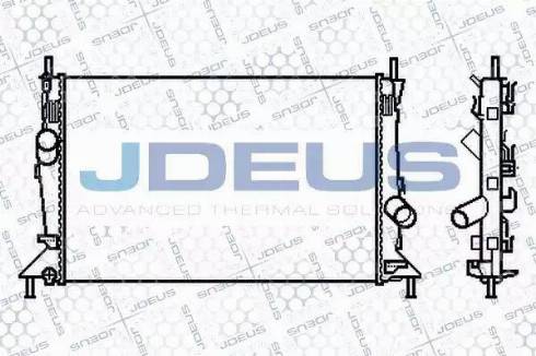 Jdeus 012M25 - Radiators, Motora dzesēšanas sistēma ps1.lv