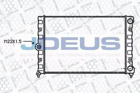 Jdeus 030M47 - Radiators, Motora dzesēšanas sistēma ps1.lv