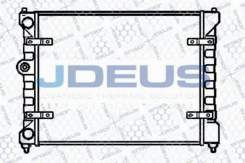 Jdeus 025V11 - Radiators, Motora dzesēšanas sistēma ps1.lv