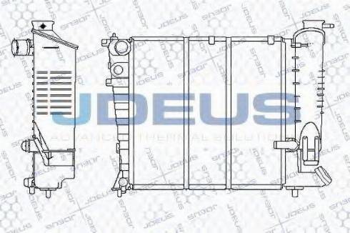 Jdeus 021E30 - Radiators, Motora dzesēšanas sistēma ps1.lv