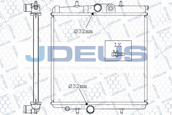 Jdeus 021M36 - Radiators, Motora dzesēšanas sistēma ps1.lv