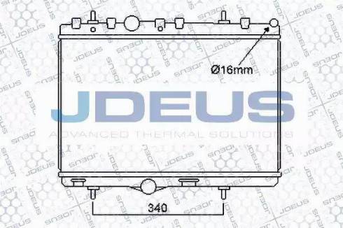 Jdeus 021M37 - Radiators, Motora dzesēšanas sistēma ps1.lv