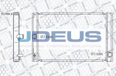 Jdeus 028M71 - Radiators, Motora dzesēšanas sistēma ps1.lv