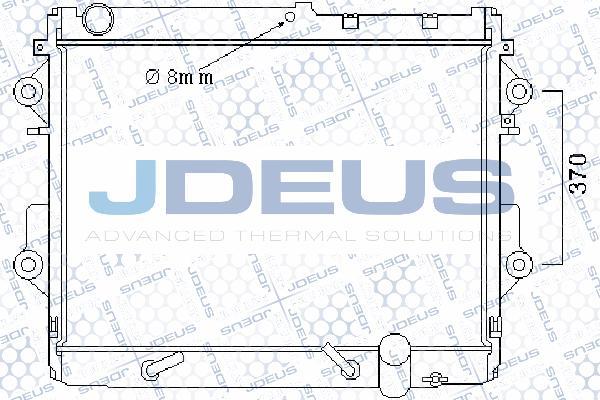 Jdeus 028M77 - Radiators, Motora dzesēšanas sistēma ps1.lv