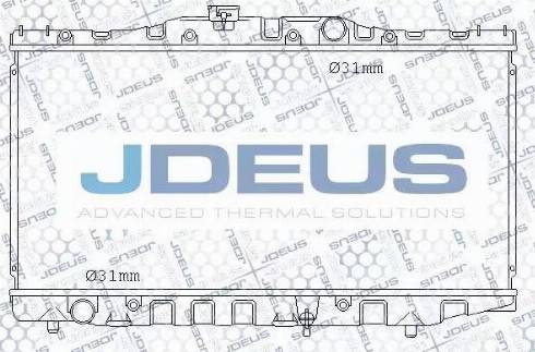 Jdeus 028N04 - Radiators, Motora dzesēšanas sistēma ps1.lv