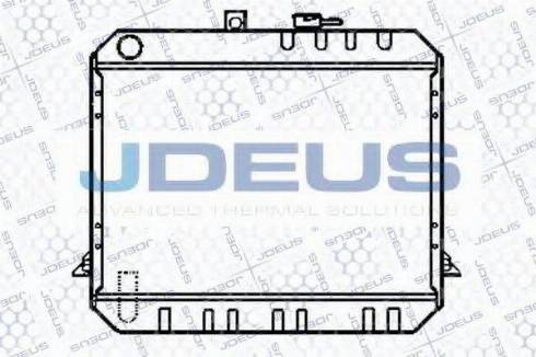 Jdeus 028N33 - Radiators, Motora dzesēšanas sistēma ps1.lv