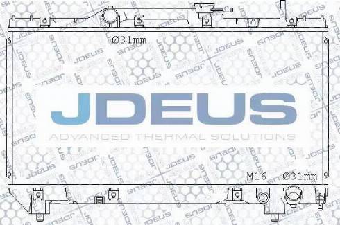 Jdeus 028N24 - Radiators, Motora dzesēšanas sistēma ps1.lv