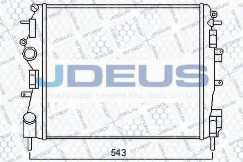 Jdeus 023M86 - Radiators, Motora dzesēšanas sistēma ps1.lv