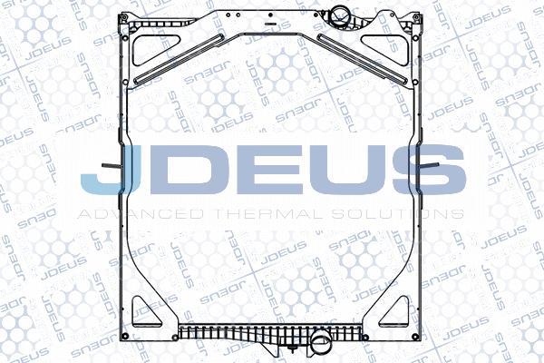 Jdeus 131M08A - Radiators, Motora dzesēšanas sistēma ps1.lv