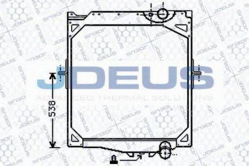 Jdeus 131M08 - Radiators, Motora dzesēšanas sistēma ps1.lv