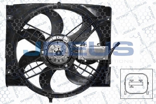 Jdeus EV050760 - Ventilators, Motora dzesēšanas sistēma ps1.lv