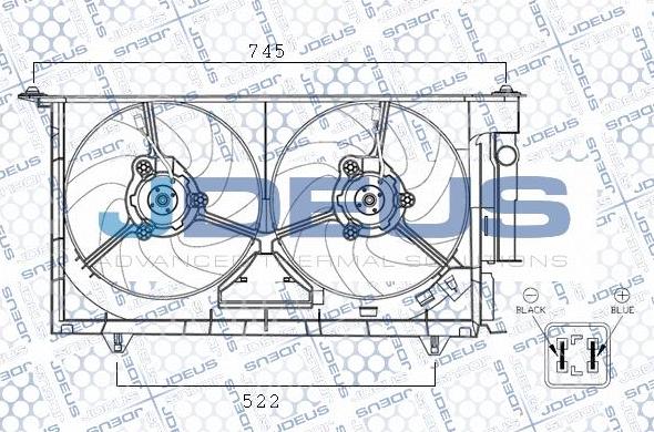 Jdeus EV0070120 - Ventilators, Motora dzesēšanas sistēma ps1.lv