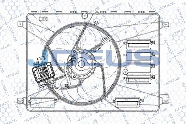 Jdeus EV0121270 - Ventilators, Motora dzesēšanas sistēma ps1.lv