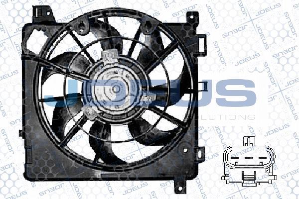 Jdeus EV200980 - Ventilators, Motora dzesēšanas sistēma ps1.lv