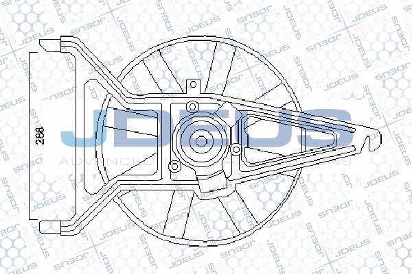 Jdeus EV07M490 - Ventilators, Motora dzesēšanas sistēma ps1.lv