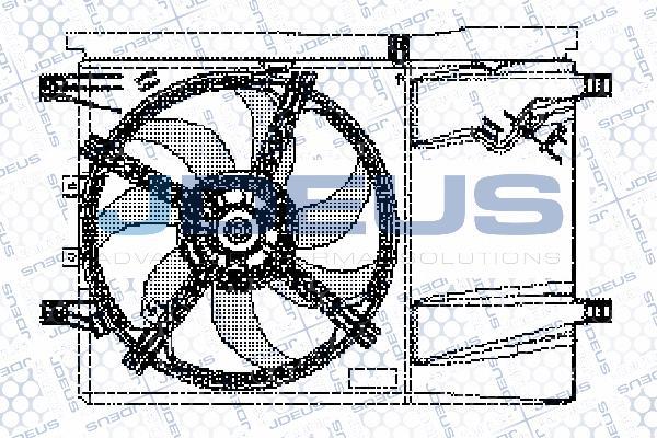 Jdeus EV11M670 - Ventilators, Motora dzesēšanas sistēma ps1.lv