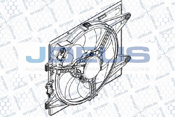 Jdeus EV899210 - Ventilators, Motora dzesēšanas sistēma ps1.lv