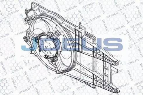 Jdeus EV845100 - Ventilators, Motora dzesēšanas sistēma ps1.lv