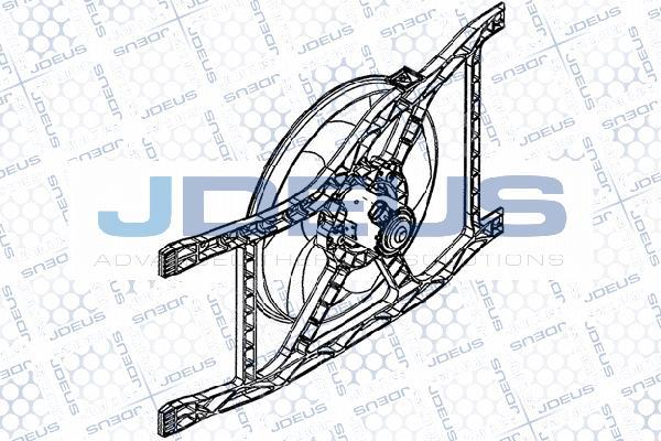 Jdeus EV879610 - Ventilators, Motora dzesēšanas sistēma ps1.lv