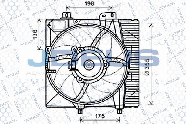 Jdeus EV210430 - Ventilators, Motora dzesēšanas sistēma ps1.lv