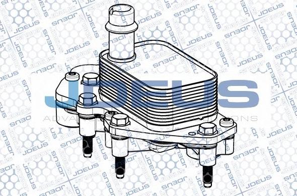 Jdeus M-4201351 - Eļļas radiators, Motoreļļa ps1.lv