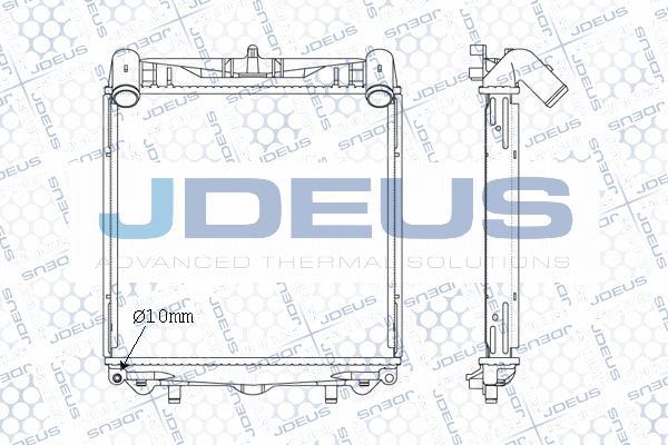 Jdeus M-0430151 - Radiators, Motora dzesēšanas sistēma ps1.lv