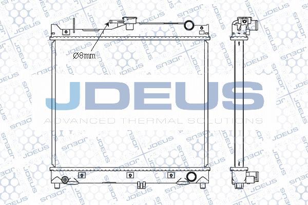 Jdeus M-0420160 - Radiators, Motora dzesēšanas sistēma ps1.lv