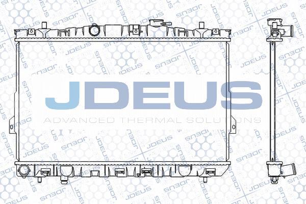 Jdeus M-0540650 - Radiators, Motora dzesēšanas sistēma ps1.lv