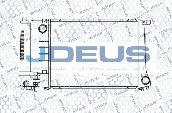 Jdeus M-0050570 - Radiators, Motora dzesēšanas sistēma ps1.lv