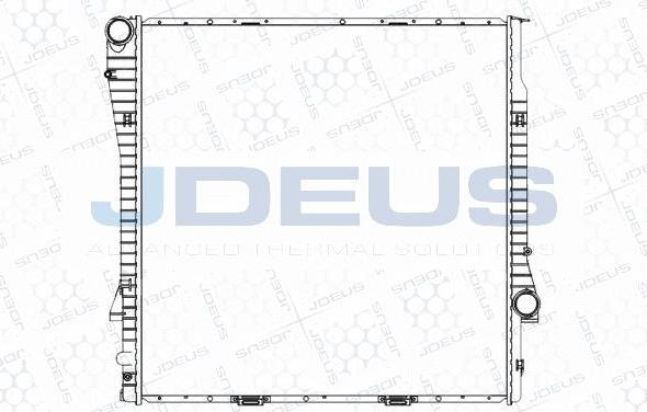 Jdeus M-0050730 - Radiators, Motora dzesēšanas sistēma ps1.lv