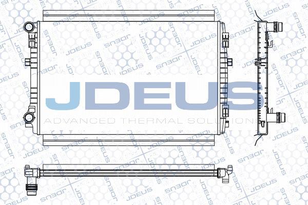 Jdeus M-001066A - Radiators, Motora dzesēšanas sistēma ps1.lv