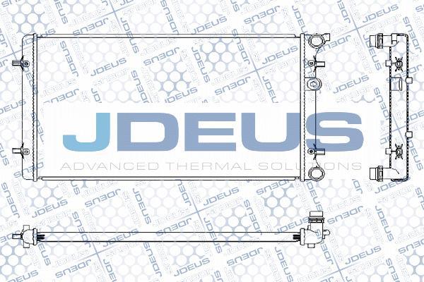 Jdeus M-0010190 - Radiators, Motora dzesēšanas sistēma ps1.lv