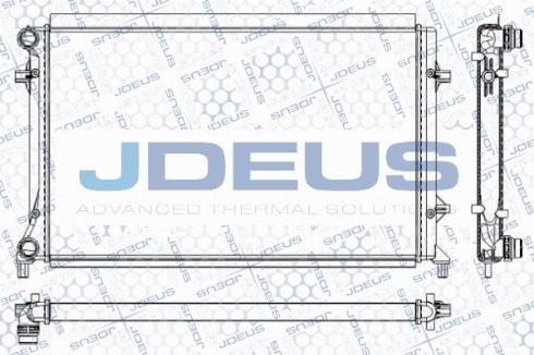 Jdeus M-0010311 - Radiators, Motora dzesēšanas sistēma ps1.lv