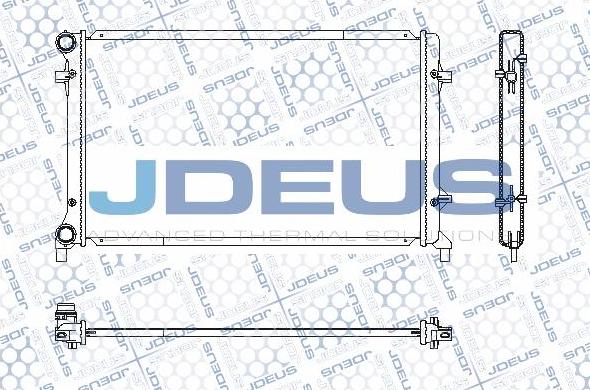 Jdeus M-0010330 - Radiators, Motora dzesēšanas sistēma ps1.lv