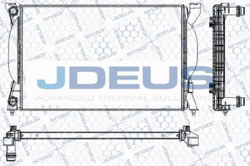 Jdeus M-0010240 - Radiators, Motora dzesēšanas sistēma ps1.lv