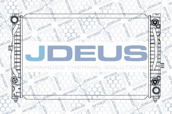 Jdeus M-0010220 - Radiators, Motora dzesēšanas sistēma ps1.lv