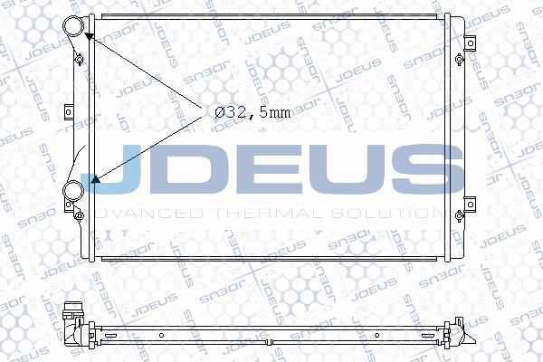 Jdeus M-0010710 - Radiators, Motora dzesēšanas sistēma ps1.lv