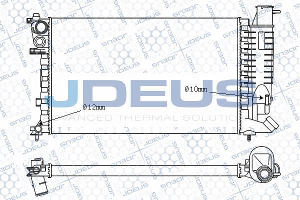 Jdeus M-007044A - Radiators, Motora dzesēšanas sistēma ps1.lv