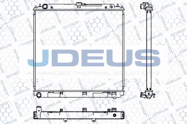 Jdeus M-0190610 - Radiators, Motora dzesēšanas sistēma ps1.lv