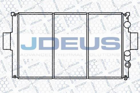 Jdeus M-0140220 - Radiators, Motora dzesēšanas sistēma ps1.lv