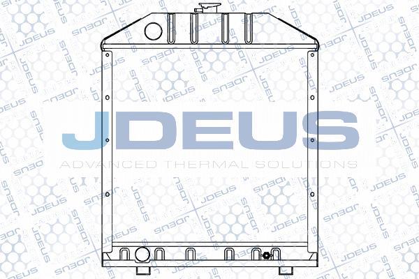 Jdeus M-0110060 - Radiators, Motora dzesēšanas sistēma ps1.lv