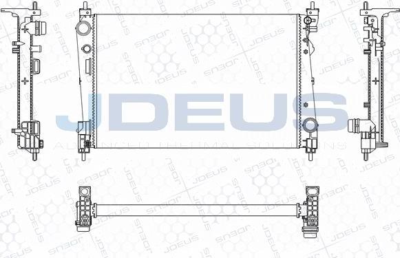 Jdeus M-011116A - Radiators, Motora dzesēšanas sistēma ps1.lv