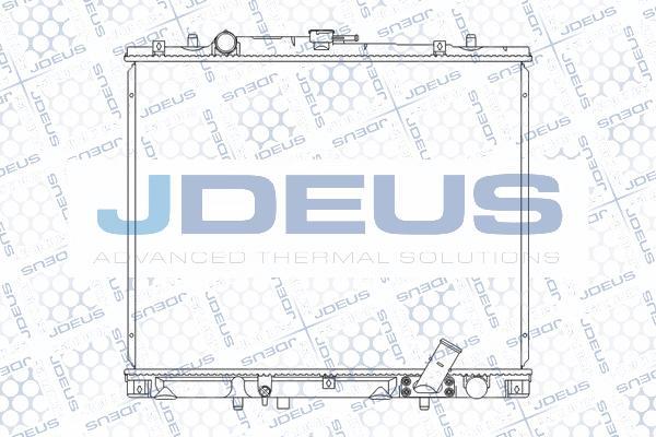 Jdeus M-0180360 - Radiators, Motora dzesēšanas sistēma ps1.lv