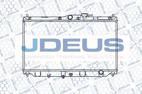 Jdeus M-0130190 - Radiators, Motora dzesēšanas sistēma ps1.lv