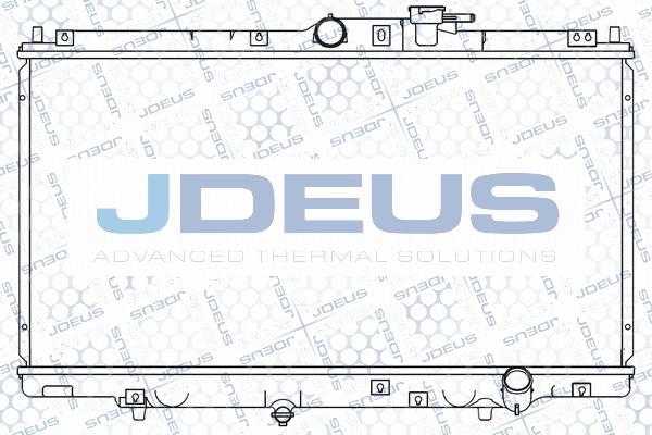 Jdeus M-0130200 - Radiators, Motora dzesēšanas sistēma ps1.lv