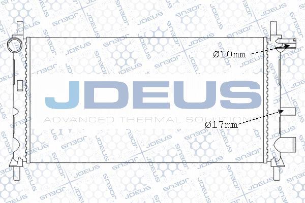 Jdeus M-012094A - Radiators, Motora dzesēšanas sistēma ps1.lv